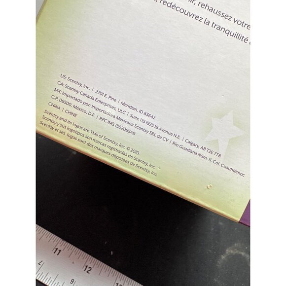 Scentsy "I Heart You" Electric Wax Warmer - Red Heart Pattern 2010 - Picture 8 of 8